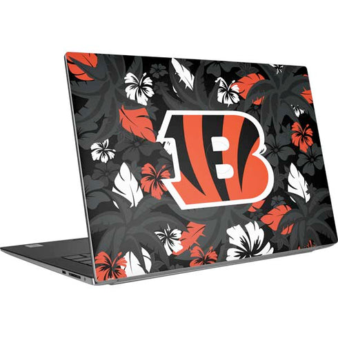 NFL Cincinnati Bengals Tropical Print Dell XPS Skin